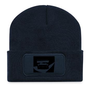 Alfa Car - Recycelte Patch Beanie - French Navy - Vorne