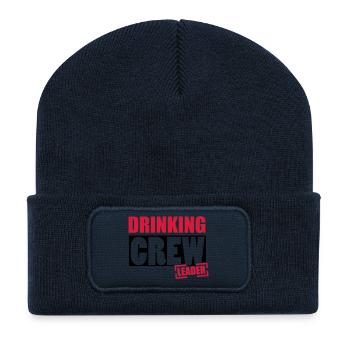crew - Recycelte Patch Beanie - French Navy - Vorne