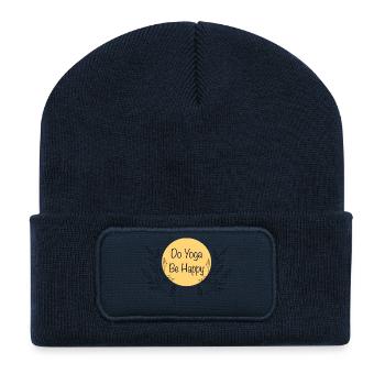Yoga - Recycled Patch Beanie - french navy - Front