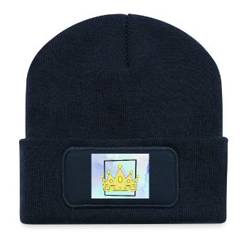 20240512 005821 1 - Recycled Patch Beanie - french navy - Front