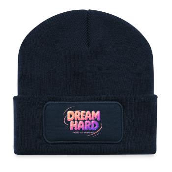 Dream Hard - Recycled Patch Beanie - french navy - Front