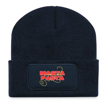 Italian pasta pur - Recycelte Patch Beanie - French Navy - Vorne