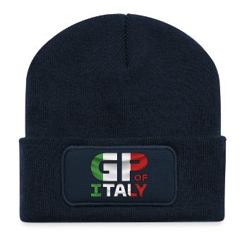 italy_gp - Recycelte Patch Beanie - French Navy - Vorne