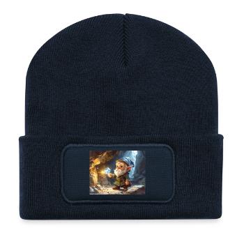 Crystal Gnome Cave Spark - Recycled Patch Beanie - french navy - Front