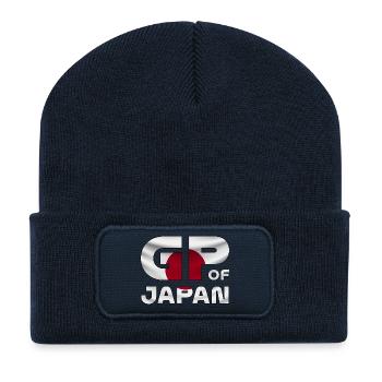 japan_gp - Recycelte Patch Beanie - French Navy - Vorne