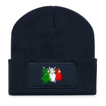Scooter Italien - Recycelte Patch Beanie - French Navy - Vorne