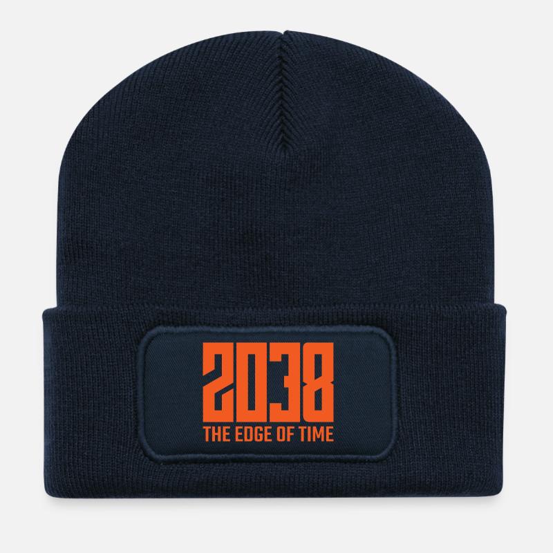 2038 - The Edge of Time - Recycelte Patch Beanie - French Navy