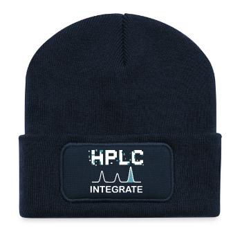 HPLC Integrate Performance Liquid Chromatography - Recycelte Patch Beanie - French Navy - Vorne