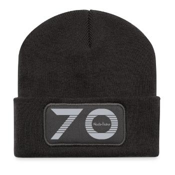 Franche Comté Haute Saône 70 - Beanie recyclé à patch - charbon - Devant