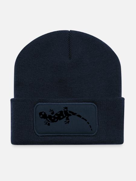 Salamander - Recycelte Patch Beanie - French Navy