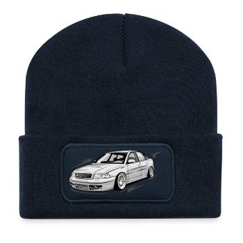 S4 B5 Limousine - Recycelte Patch Beanie - French Navy - Vorne