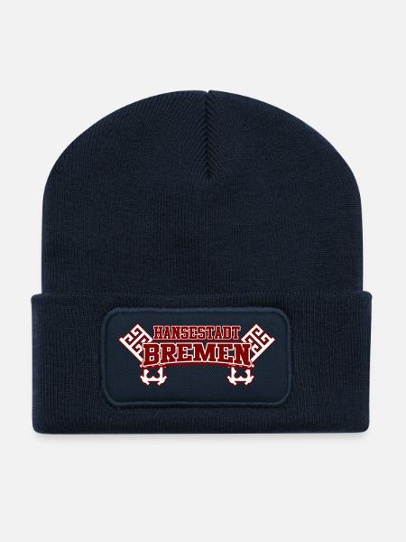 Hansestadt Bremen - Recycelte Patch Beanie - French Navy