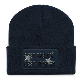 c nicht c me est_ Murphy von Custom - Recycelte Patch Beanie - French Navy - Vorne