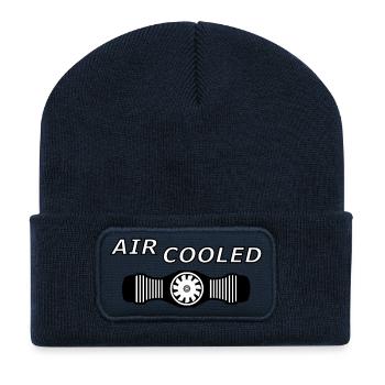 Refroidi à l’air - Moteur de boxe - Aircooled - Beanie recyclé à patch - bleu marine - Devant