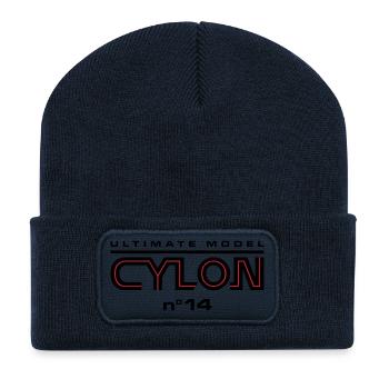 Ultimate model cylon n°14 - Recycelte Patch Beanie - French Navy - Vorne
