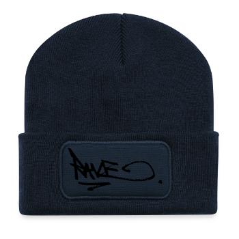 rzhw_tag2 - Recycelte Patch Beanie - French Navy - Vorne