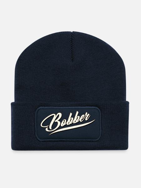 bobber chopper biker autocollant de croisière autocollant - Beanie recyclé à patch - bleu marine