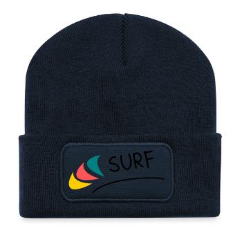 GELIEBTE. MEISTER. LEHRER. SCHULE. GELIEBTE - Recycelte Patch Beanie - French Navy - Vorne