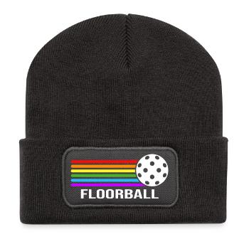 Floorball Unihoc Floorball Player Bandy - Recycled Patch Beanie - dark grey - Front