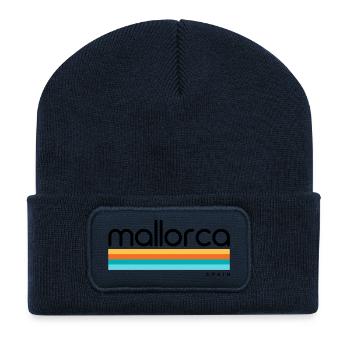 Majorque - Espagne - Espagne - Espagne - Îles Baléares - Beanie recyclé à patch - bleu marine - Devant