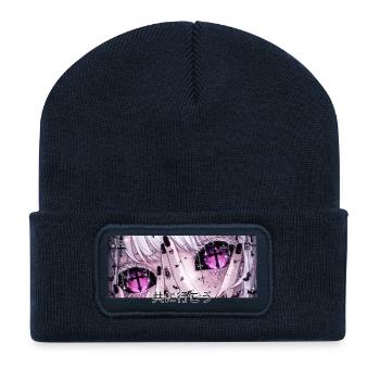Come, go with me - Recycled Patch Beanie - french navy - Front