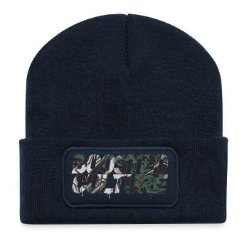 Boosted JDM Car Szene Turbo Tuning Culture Fans - Recycelte Patch Beanie - French Navy - Vorne