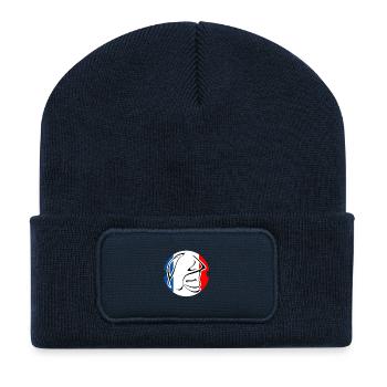 Feuerwehr - Recycelte Patch Beanie - French Navy - Vorne