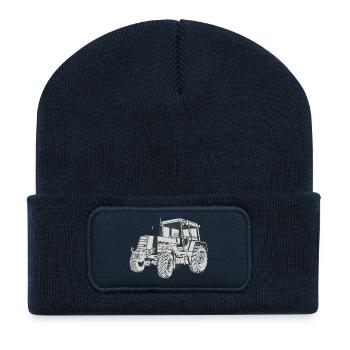 DDR Tractor ZT 300 Series - Recycled Patch Beanie - french navy - Front