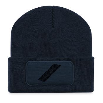 reifenspur__f1 - Recycled Patch Beanie - french navy - Front
