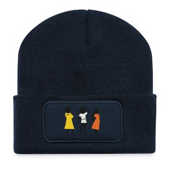 Solaris 01 - Recycled Patch Beanie - french navy - Front