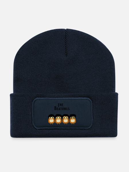 beatowls - Recycled Patch Beanie - french navy