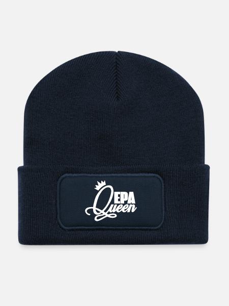 EPA Queen - Recycled Patch Beanie - french navy