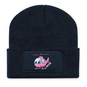 Helicopter Mother - Recycled Patch Beanie - french navy - Front
