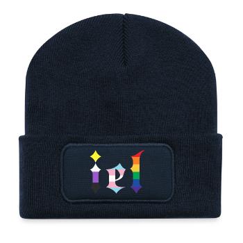 Gotisch - Recycelte Patch Beanie - French Navy - Vorne
