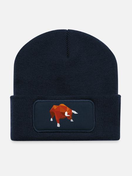 bull - Recycled Patch Beanie - french navy