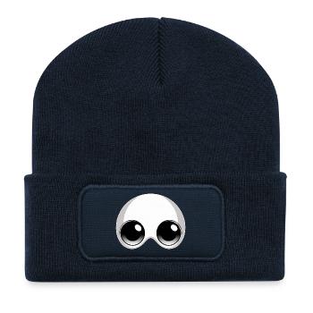Face - Recycled Patch Beanie - french navy - Front