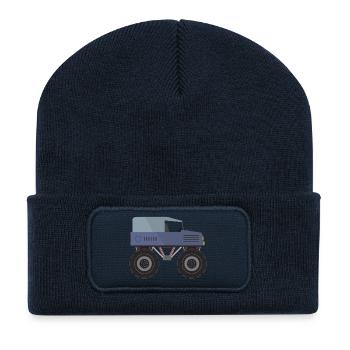 Monster Truck - Recycled Patch Beanie - french navy - Front