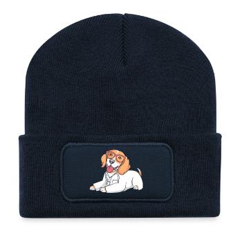 Rezeptionist Medizin Rezeptionistin - Recycelte Patch Beanie - French Navy - Vorne