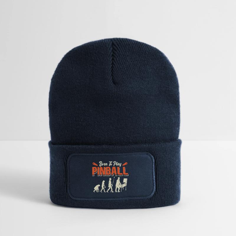 Né pour jouer à l’évolution du flipper Beanie recyclé à patch
