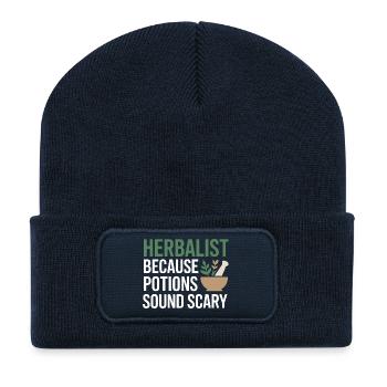 Certified Botanical Practitioner Clinical Gear  - Recycled Patch Beanie - french navy - Front