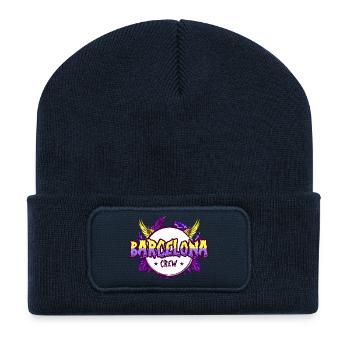 Barcelona Crew Colorful - Recycled Patch Beanie - french navy - Front