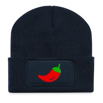 Chili - Recycelte Patch Beanie - French Navy - Vorne