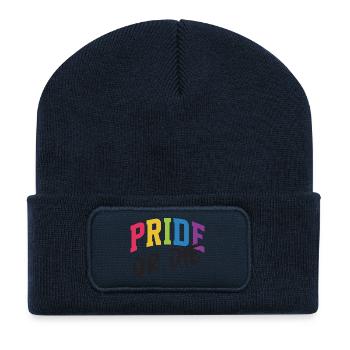 LGBT Pride Month - Pride or Die - Recycled Patch Beanie - french navy - Front