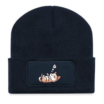 Chihuahua Chihuahua Propriétaire Chihuahuafan Chi Chis - Beanie recyclé à patch - bleu marine - Devant