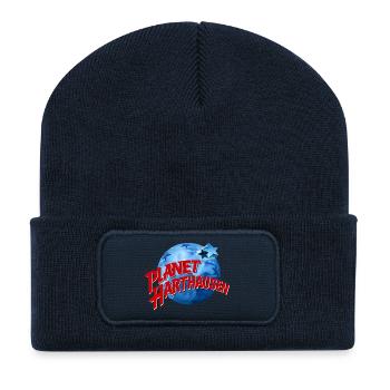 Planet Harthausen - Recycelte Patch Beanie - French Navy - Vorne