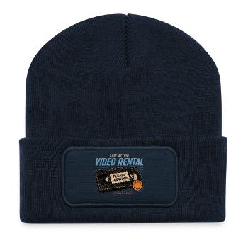 Be_Kind_-_Rewind - Recycelte Patch Beanie - French Navy - Vorne