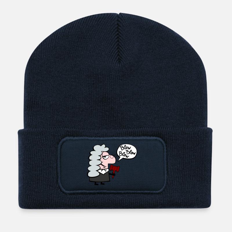 Richter - Recycelte Patch Beanie - French Navy