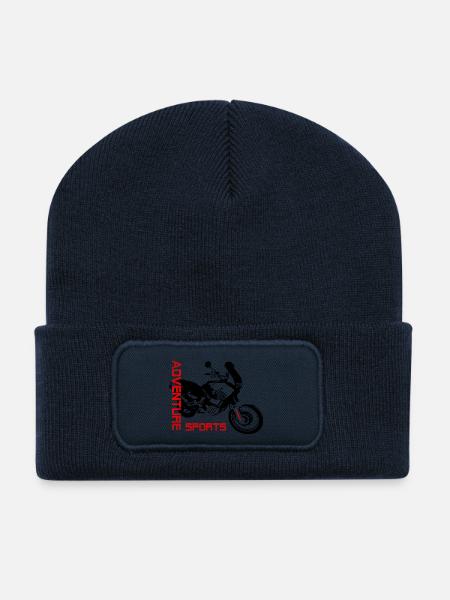 Africa Twin - Recycelte Patch Beanie - French Navy