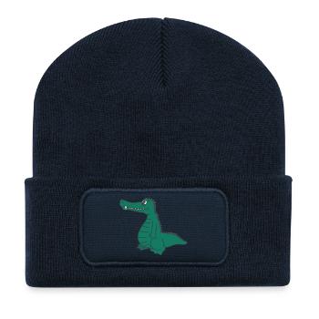 Kroko 28 - Recycled Patch Beanie - french navy - Front