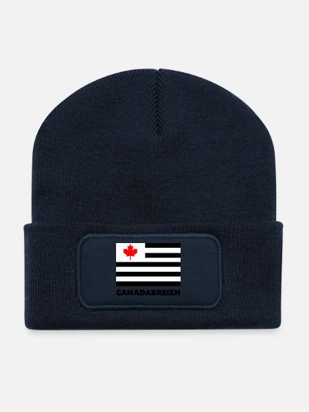canadabreizh - Recycelte Patch Beanie - French Navy